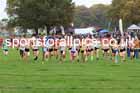Girls Under-13s relay, 2025 Northern Cross Country Relays, Graves Park, Sheffield. Photo: David T. Hewitson/Sports for All Pics